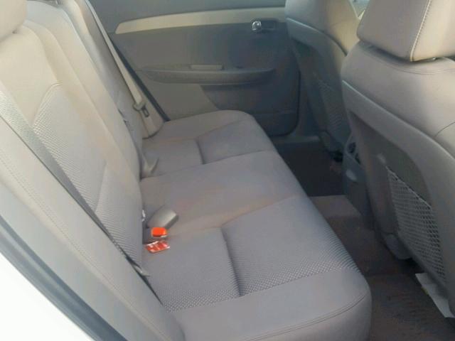 1G1ZC5E19BF344089 - 2011 CHEVROLET MALIBU 1LT YELLOW photo 6