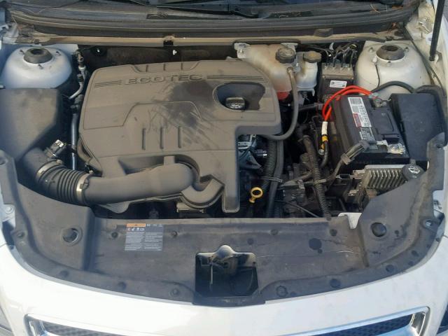 1G1ZC5E19BF344089 - 2011 CHEVROLET MALIBU 1LT YELLOW photo 7