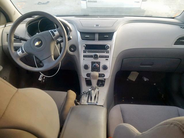 1G1ZC5E19BF344089 - 2011 CHEVROLET MALIBU 1LT YELLOW photo 9