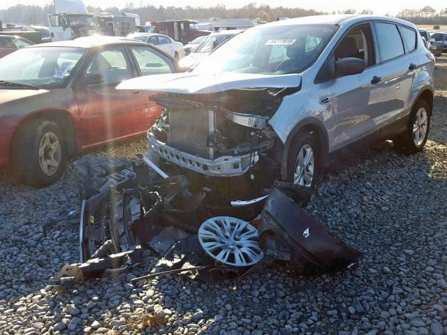 1FMCU0F71FUB68555 - 2015 FORD ESCAPE S SILVER photo 2