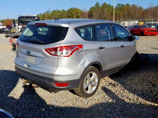 1FMCU0F71FUB68555 - 2015 FORD ESCAPE S SILVER photo 4