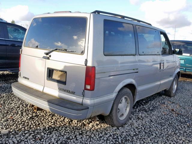 1GNDM19W0YB168876 - 2000 CHEVROLET ASTRO GRAY photo 4