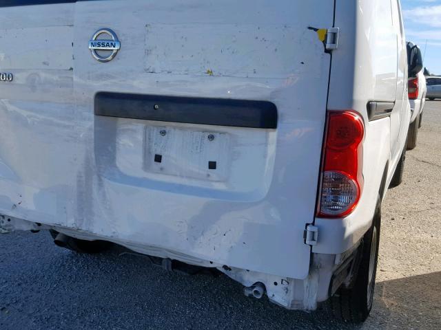 3N6CM0KN7FK732585 - 2015 NISSAN NV200 2.5S WHITE photo 10