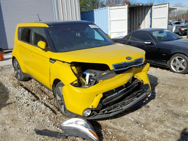 KNDJX3A5XE7078036 - 2014 KIA SOUL ! YELLOW photo 1