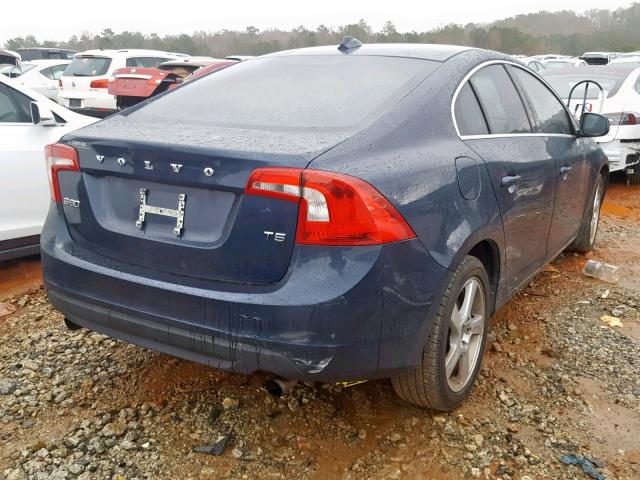 YV1622FS8C2118552 - 2012 VOLVO S60 T5 BLUE photo 4