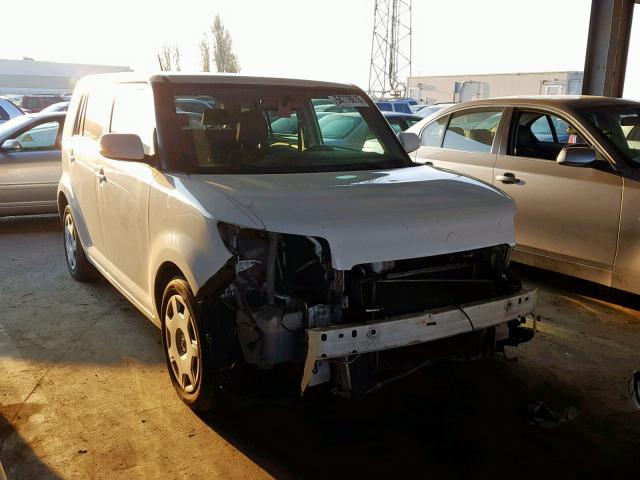 JTLKE50E081002621 - 2008 TOYOTA SCION XB WHITE photo 1
