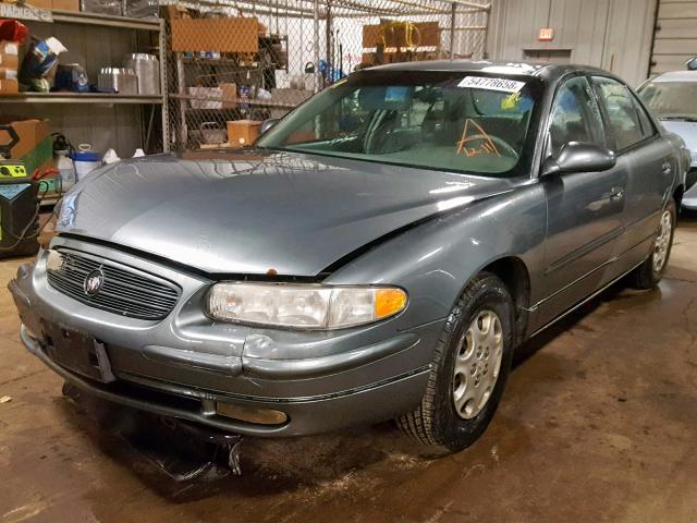 2G4WB52K941212935 - 2004 BUICK REGAL LS GRAY photo 2