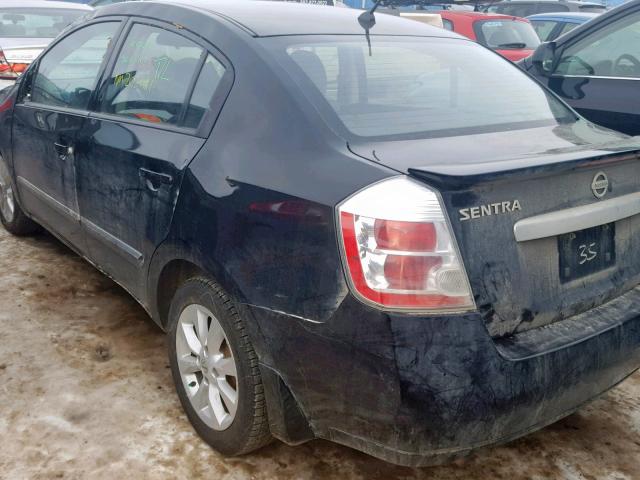 3N1AB6AP1BL700390 - 2011 NISSAN SENTRA 2.0 BLACK photo 3