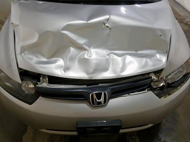 2HGFG12886H527353 - 2006 HONDA CIVIC EX SILVER photo 7