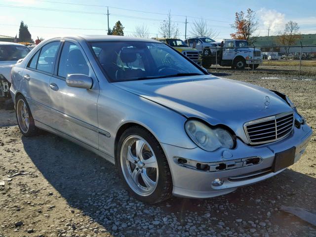 WDBRF40J44F519818 - 2004 MERCEDES-BENZ C 230K SPO SILVER photo 1