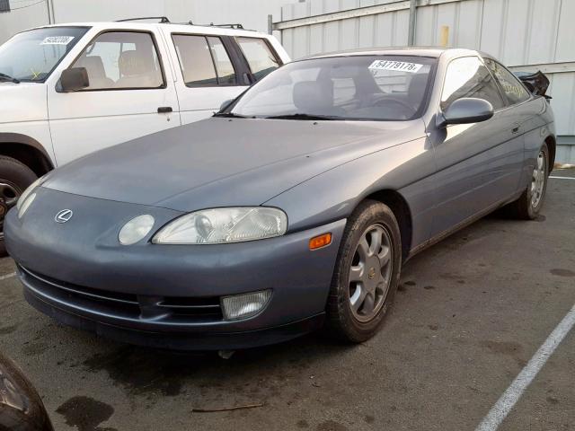 JT8UZ30C5P0028954 - 1993 LEXUS SC 400 GRAY photo 2