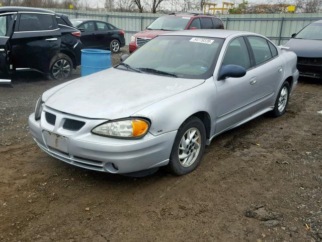 1G2NF52E43M567646 - 2003 PONTIAC GRAND AM S SILVER photo 2