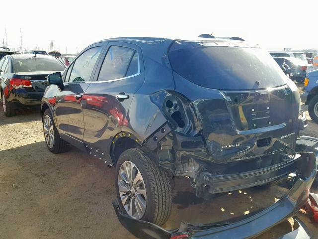 KL4CJASB7JB522719 - 2018 BUICK ENCORE PRE GRAY photo 3