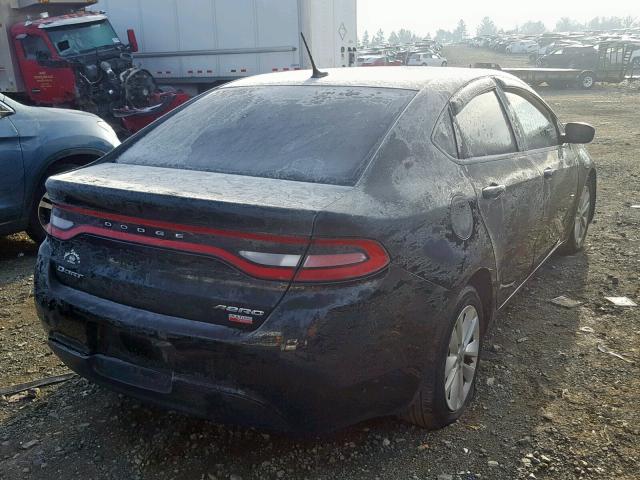 1C3CDFDH3ED901727 - 2014 DODGE DART SE AE BLACK photo 4