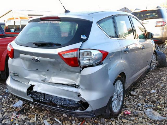 1FADP5CU9DL555192 - 2013 FORD C-MAX PREM SILVER photo 4