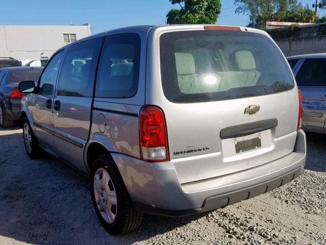 1GNDU23187D120421 - 2007 CHEVROLET UPLANDER L 银色 照片 3