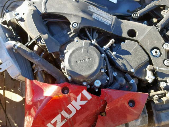 JS1GT7CAXG2100120 - 2016 SUZUKI GSX-S1000F RED photo 7