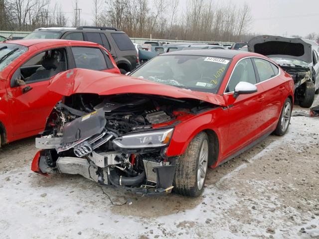 WAUC4CF57JA056032 - 2018 AUDI S5 PRESTIG RED photo 2