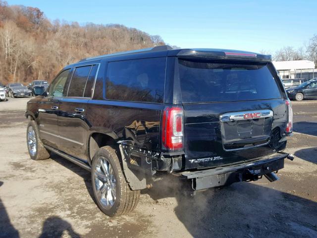 1GKS2HKJ4JR176249 - 2018 GMC YUKON XL D BLACK photo 3