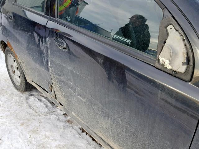 KL1TJ62684B209857 - 2004 CHEVROLET AVEO LS BLACK photo 9