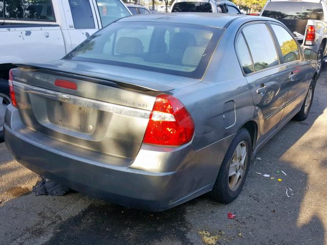 1G1ZT52815F297498 - 2005 CHEVROLET MALIBU LS 灰色 照片 4