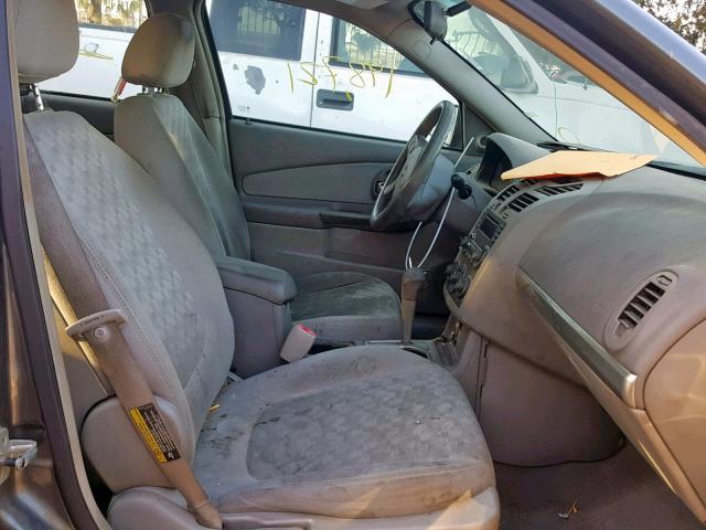 1G1ZT52815F297498 - 2005 CHEVROLET MALIBU LS 灰色 照片 5