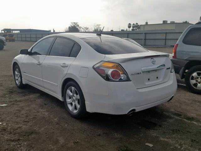 1N4CL21E98C173770 - 2008 NISSAN ALTIMA HYB WHITE photo 3