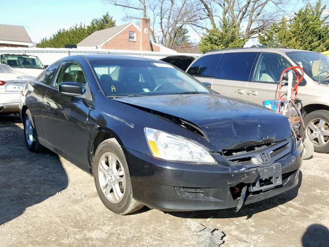 1HGCM71317A010643 - 2007 HONDA ACCORD LX BLACK photo 1