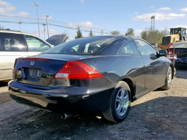 1HGCM71317A010643 - 2007 HONDA ACCORD LX BLACK photo 4