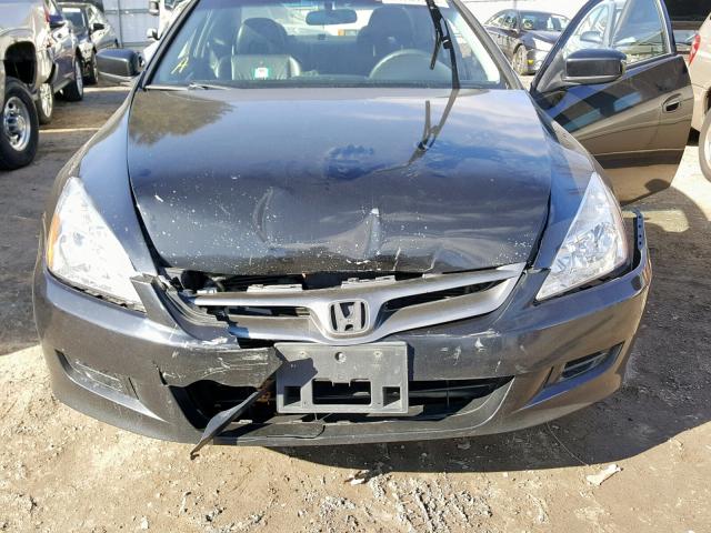 1HGCM71317A010643 - 2007 HONDA ACCORD LX BLACK photo 7