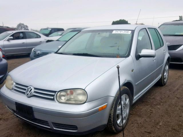 9BWFK61J234061044 - 2003 VOLKSWAGEN GOLF GL SILVER photo 2