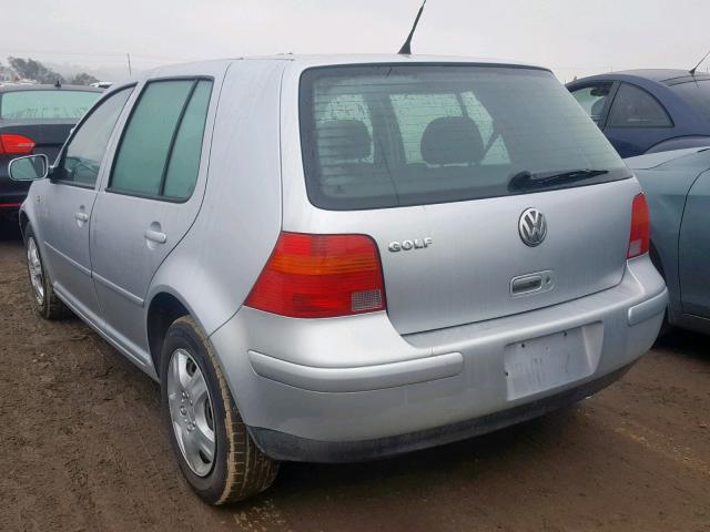 9BWFK61J234061044 - 2003 VOLKSWAGEN GOLF GL SILVER photo 3