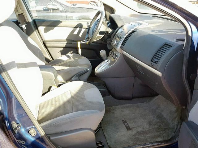 3N1AB6AP8BL667338 - 2011 NISSAN SENTRA 2.0 BLUE photo 5