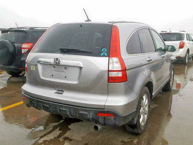 JHLRE487X7C099018 - 2007 HONDA CR-V EXL GRAY photo 4