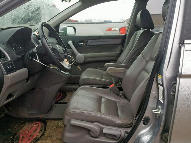 JHLRE487X7C099018 - 2007 HONDA CR-V EXL GRAY photo 5