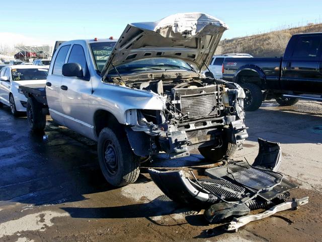 3D7KR28C55G710190 - 2005 DODGE RAM 2500 S SILVER photo 1