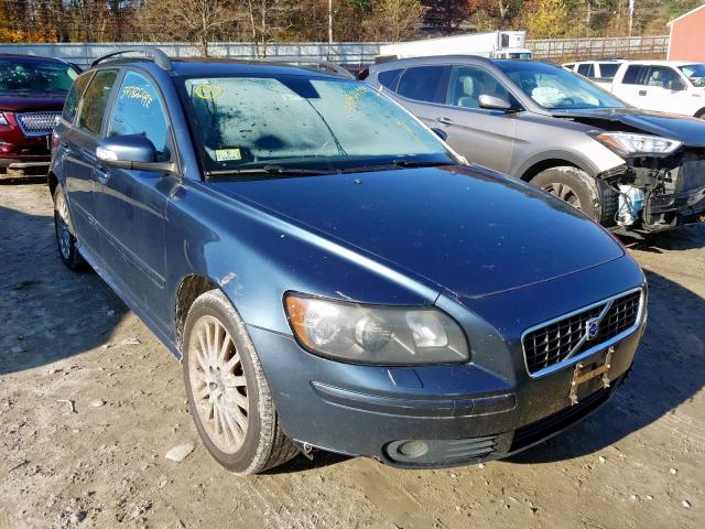 YV1MJ682972282087 - 2007 VOLVO V50 T5 BLUE photo 1