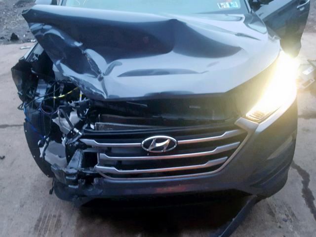 KM8J3CA44HU482163 - 2017 HYUNDAI TUCSON LIM BLUE photo 7