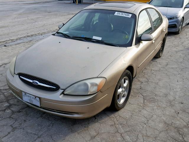 1FAHP55U91A253312 - 2001 FORD TAURUS SES GOLD photo 2