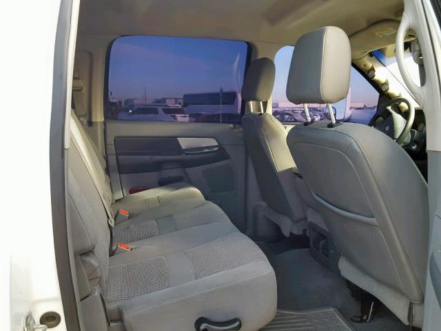 3D7KS29A77G837771 - 2007 DODGE RAM 2500 WHITE photo 6