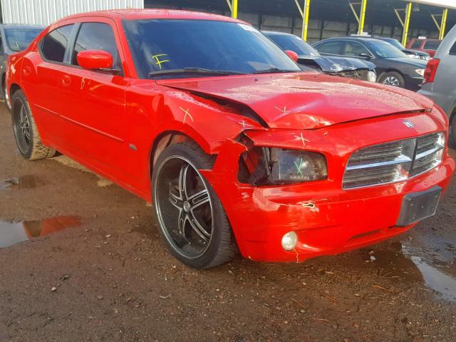 2B3CA3CV4AH242078 - 2010 DODGE CHARGER SX RED photo 1