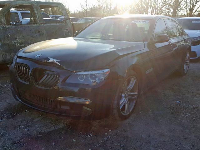 WBAYE4C56DD136714 - 2013 BMW 740 LI BLACK photo 2