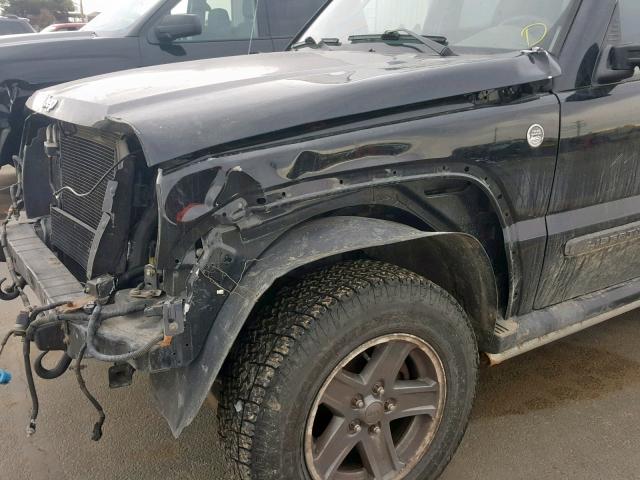 1J4GL38K36W229558 - 2006 JEEP LIBERTY RE BLACK photo 10
