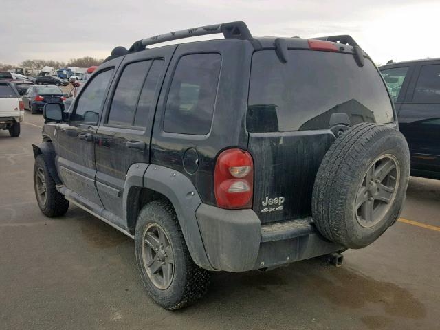 1J4GL38K36W229558 - 2006 JEEP LIBERTY RE BLACK photo 3