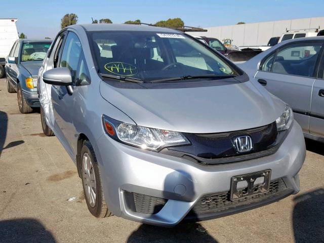 3HGGK5H51FM714250 - 2015 HONDA FIT LX WHITE photo 1