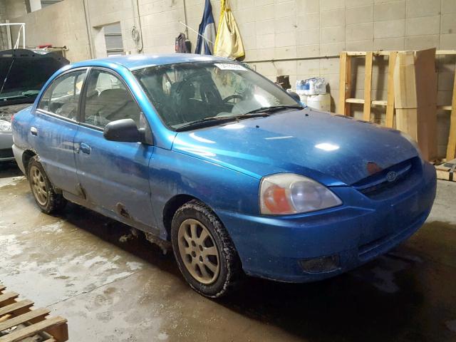 KNADC125236251916 - 2003 KIA RIO BLUE photo 1