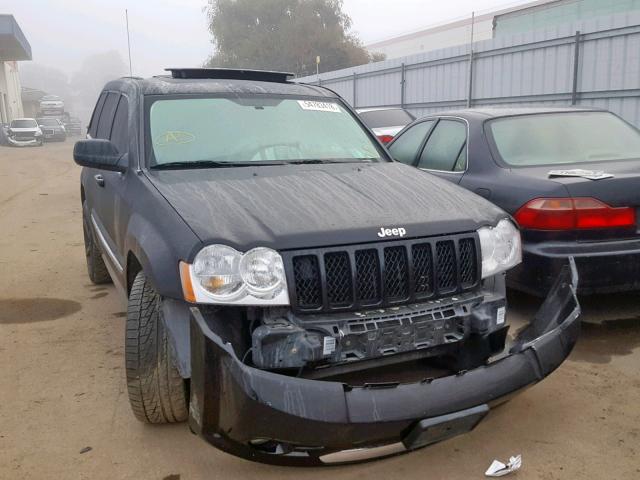 1J8HR78357C656292 - 2007 JEEP GRAND CHER BLACK photo 1