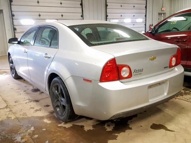 1G1ZA5EU0BF218395 - 2011 CHEVROLET MALIBU LS ვერცხლისფერი ფოტო 3