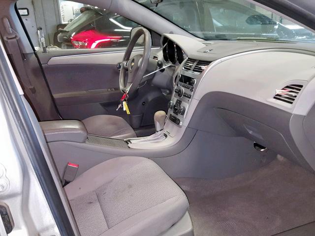 1G1ZA5EU0BF218395 - 2011 CHEVROLET MALIBU LS ვერცხლისფერი ფოტო 5