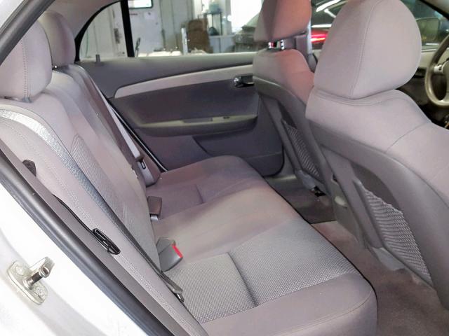 1G1ZA5EU0BF218395 - 2011 CHEVROLET MALIBU LS ვერცხლისფერი ფოტო 6